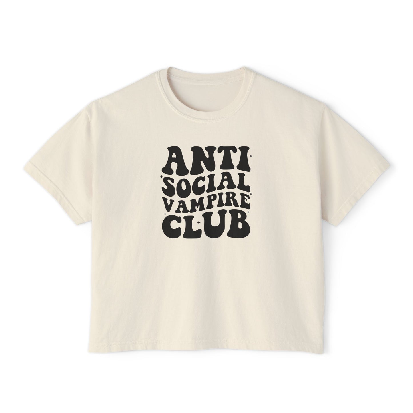 Anti Social Vampire Club - Crop