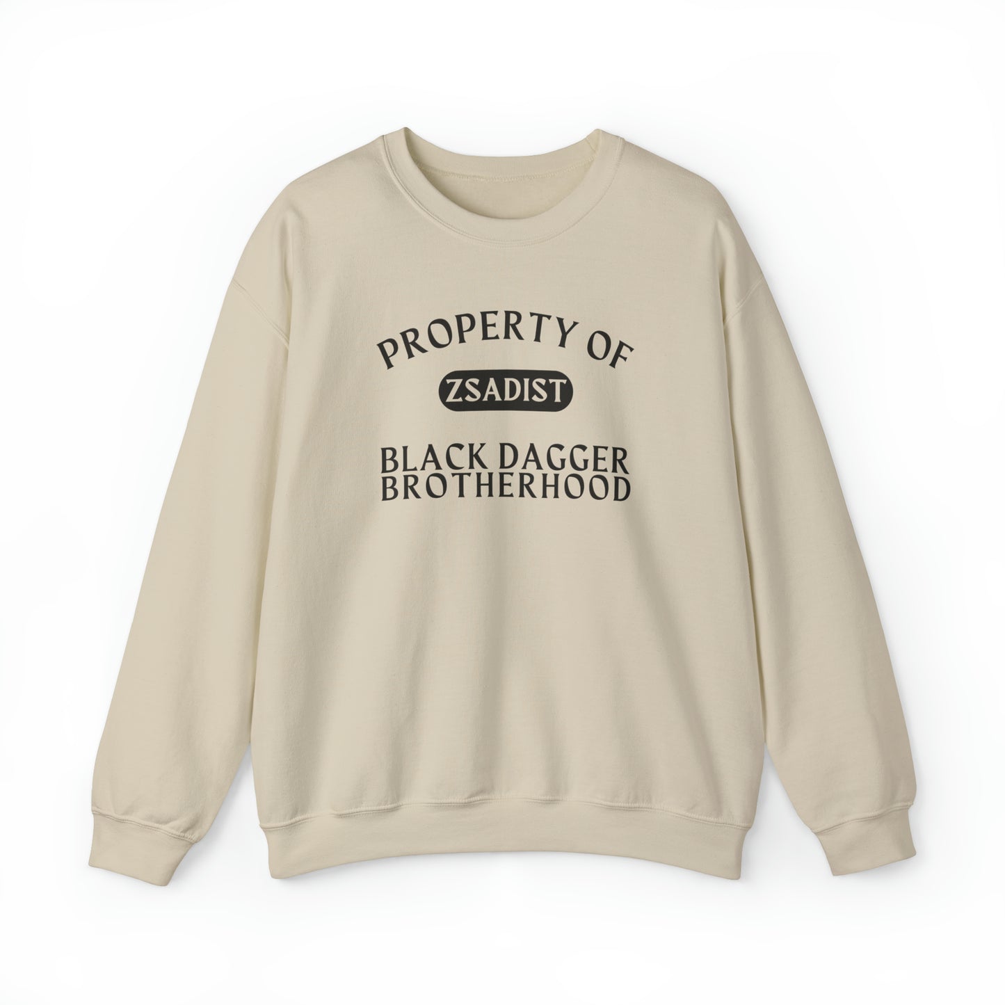 Zsadist - the Black Dagger Brotherhood Crewneck Sweatshirt Pullover