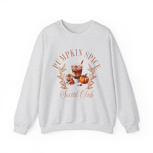 Pumpkin Spice Social Club - Crewneck Sweatshirt