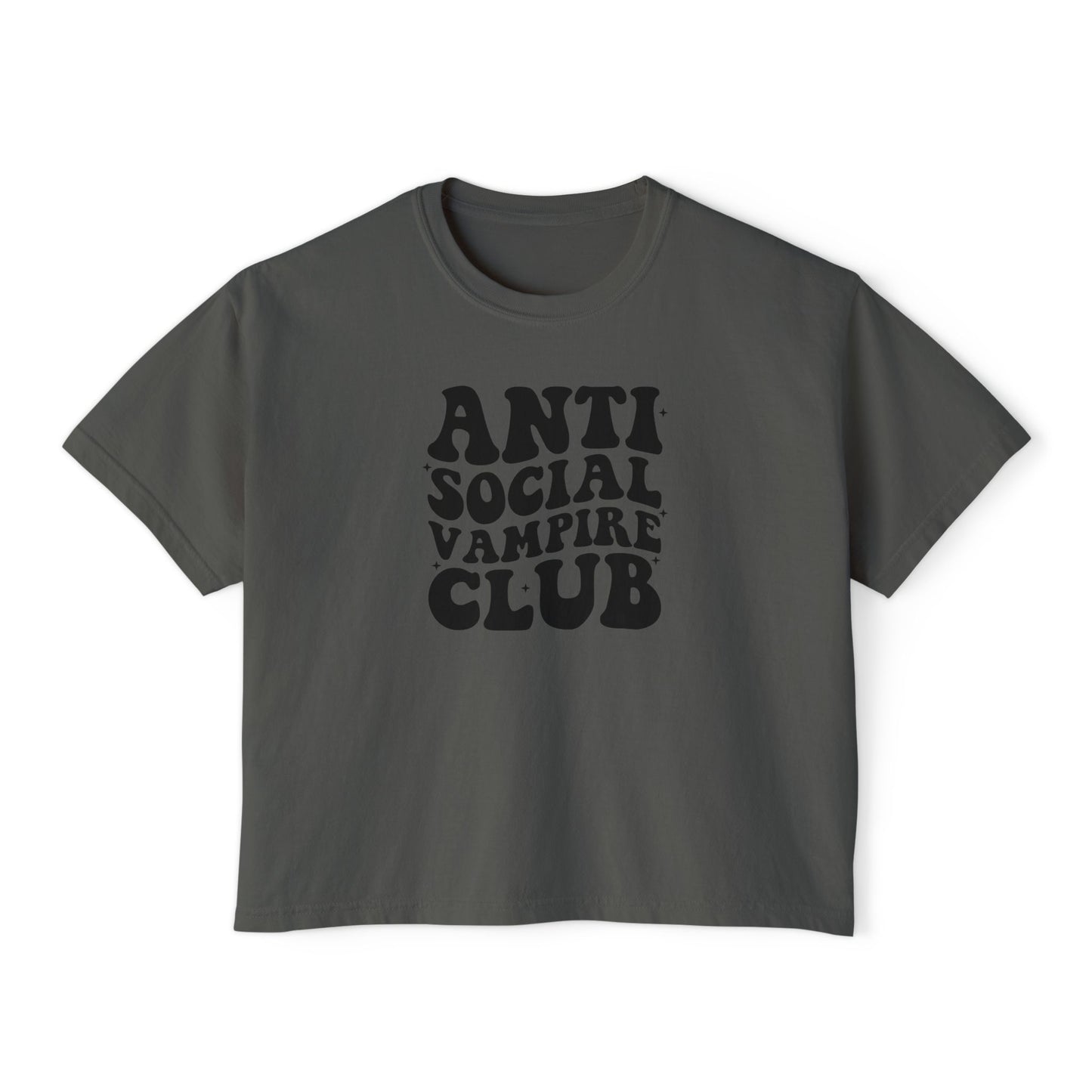 Anti Social Vampire Club - Crop