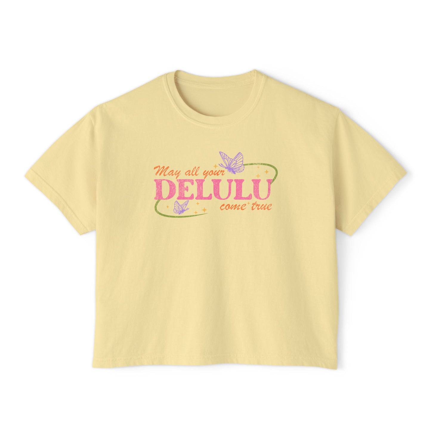 Delulu Boxy Crop