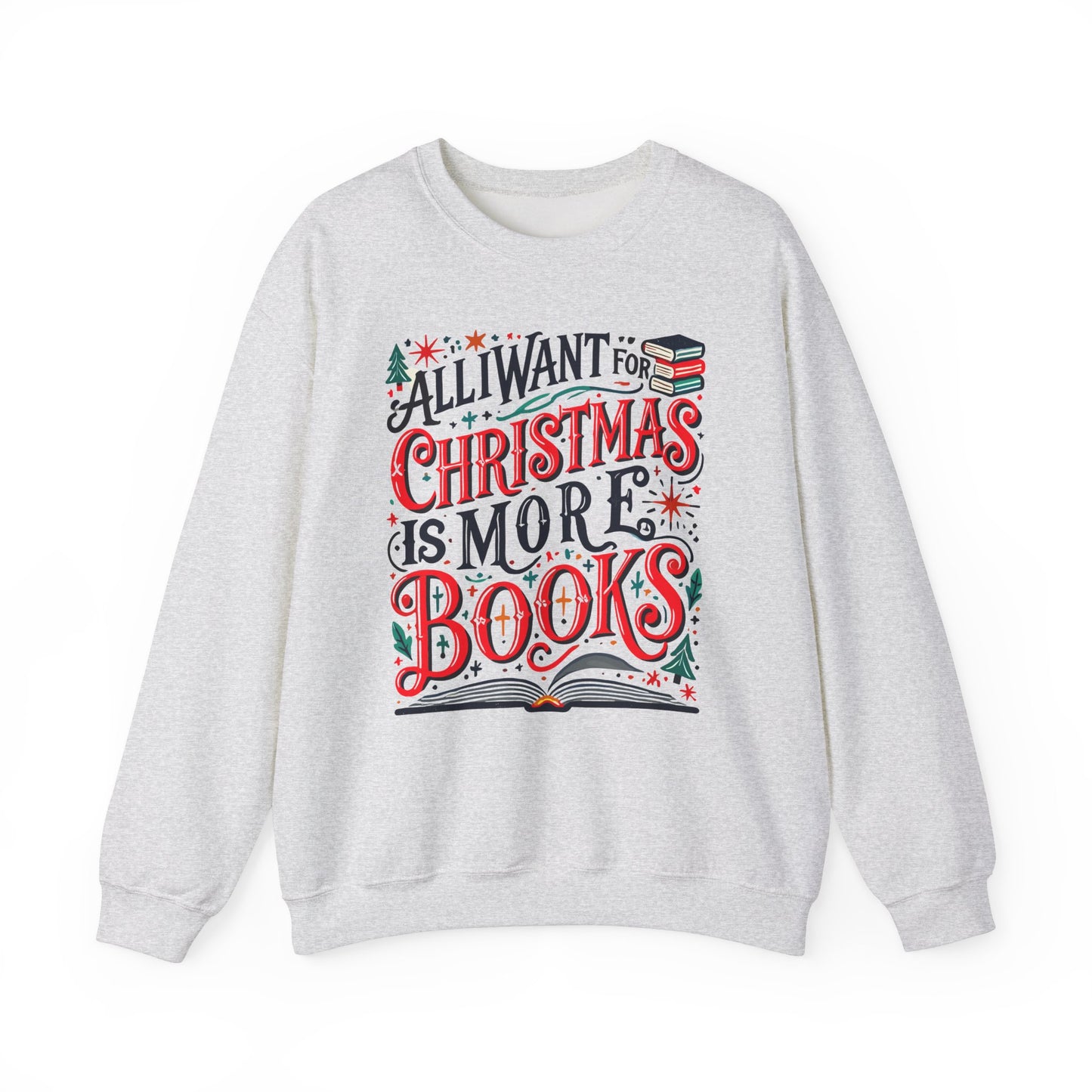 More Books - Crewneck Sweatshirt