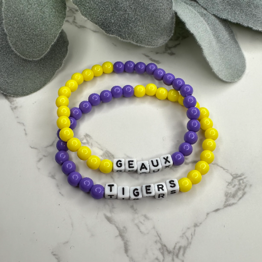 Louisiana GameDay - Bracelet Set