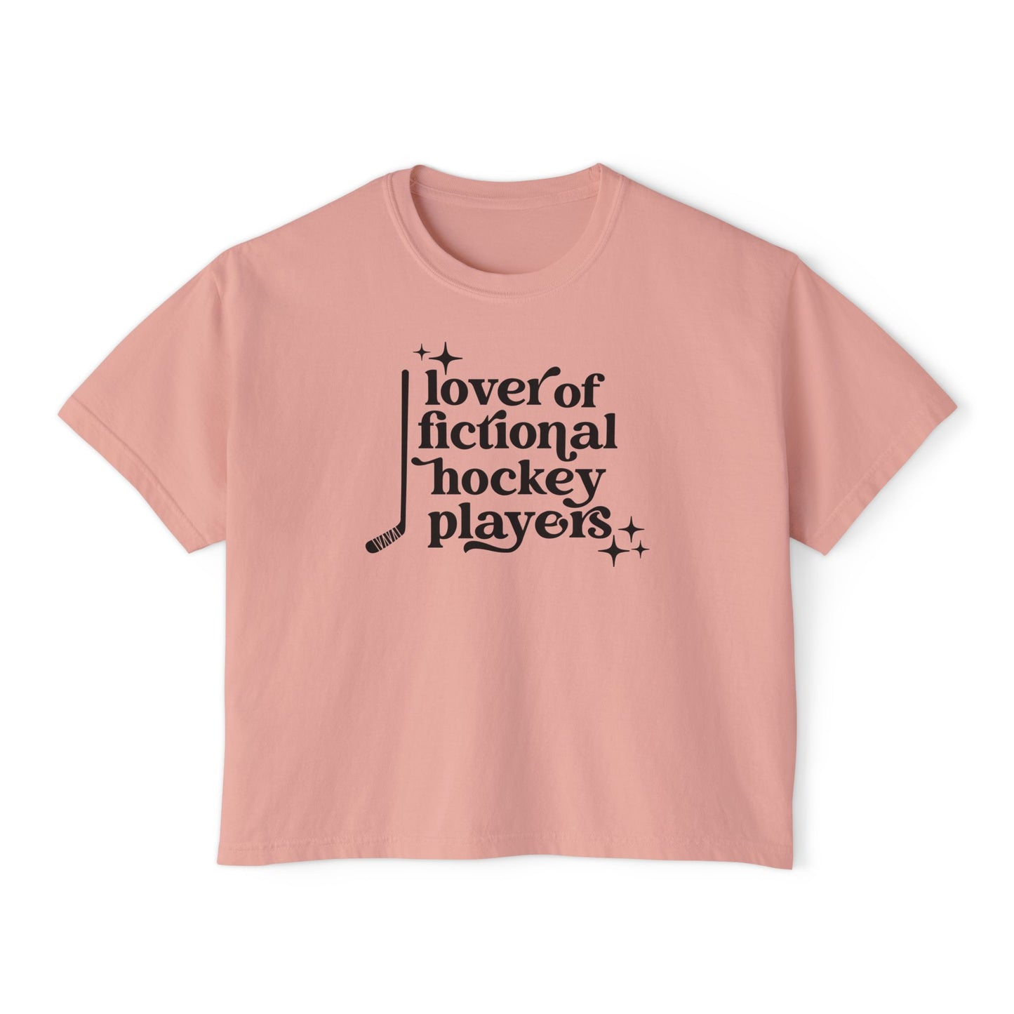 Lover of Fictional Hockey Players - Crop
