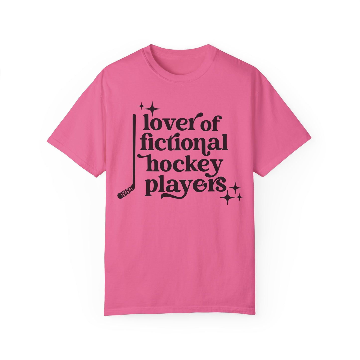 Lover of Fictional Hockey Players - Comfort Colors T-shirt