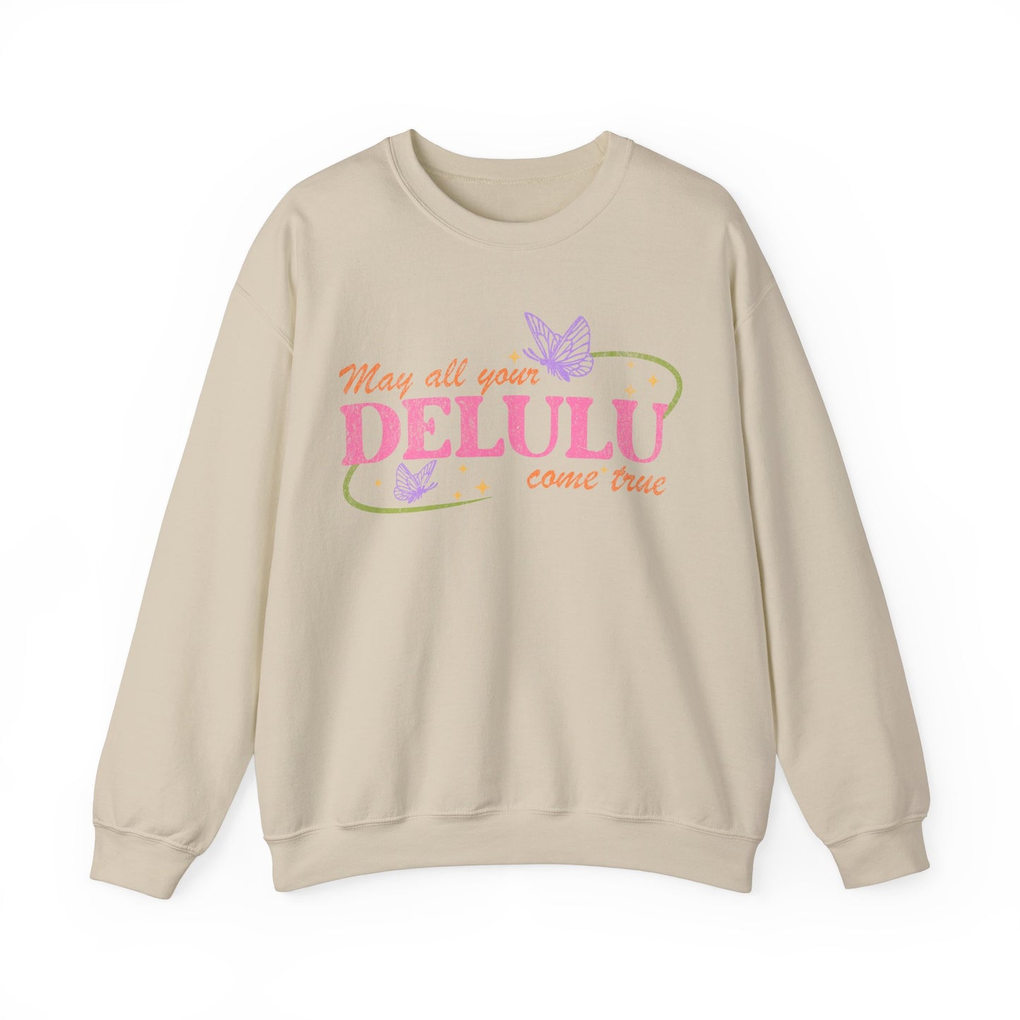 Delulu - Crewneck Sweatshirt