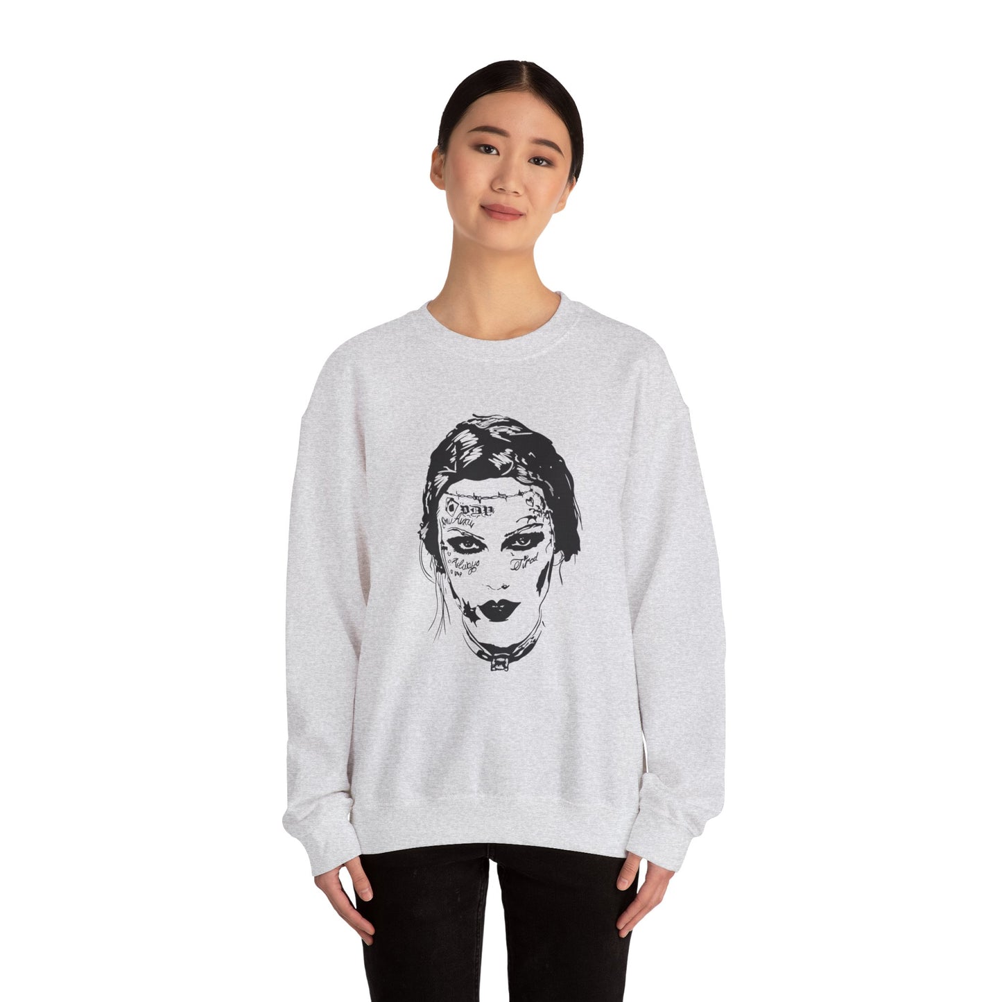 Tatto Face - Crewneck Sweatshirt