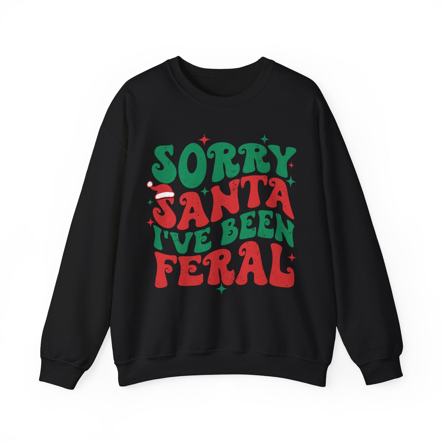 Feral Santa - Crewneck Sweatshirt