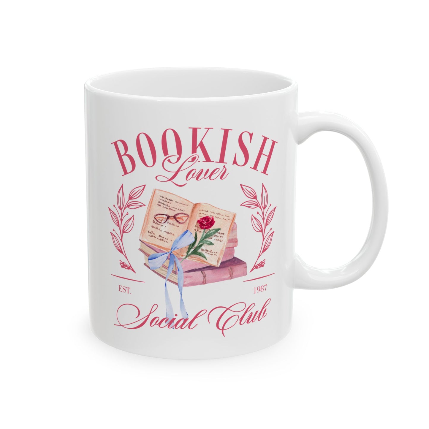 Bookish Lover Social Club - Mug