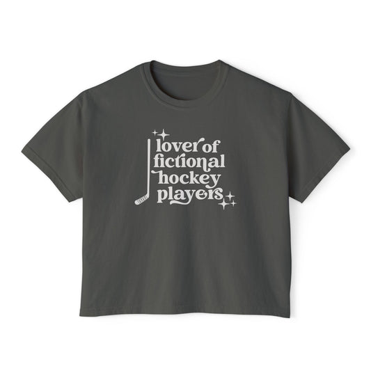 Lover of Fictional Hockey Players - Crop