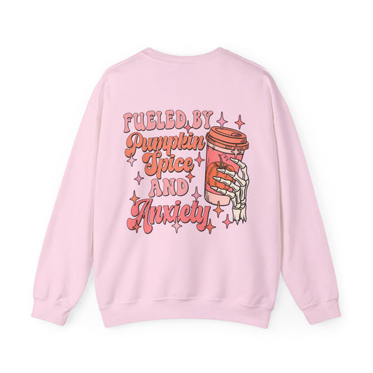 Pumpkin Spice & Anxiety - Crewneck Sweatshirt