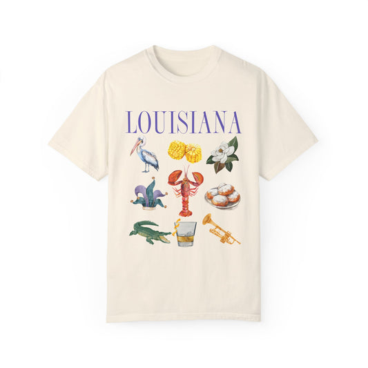 Louisiana - Comfort Colors T-shirt