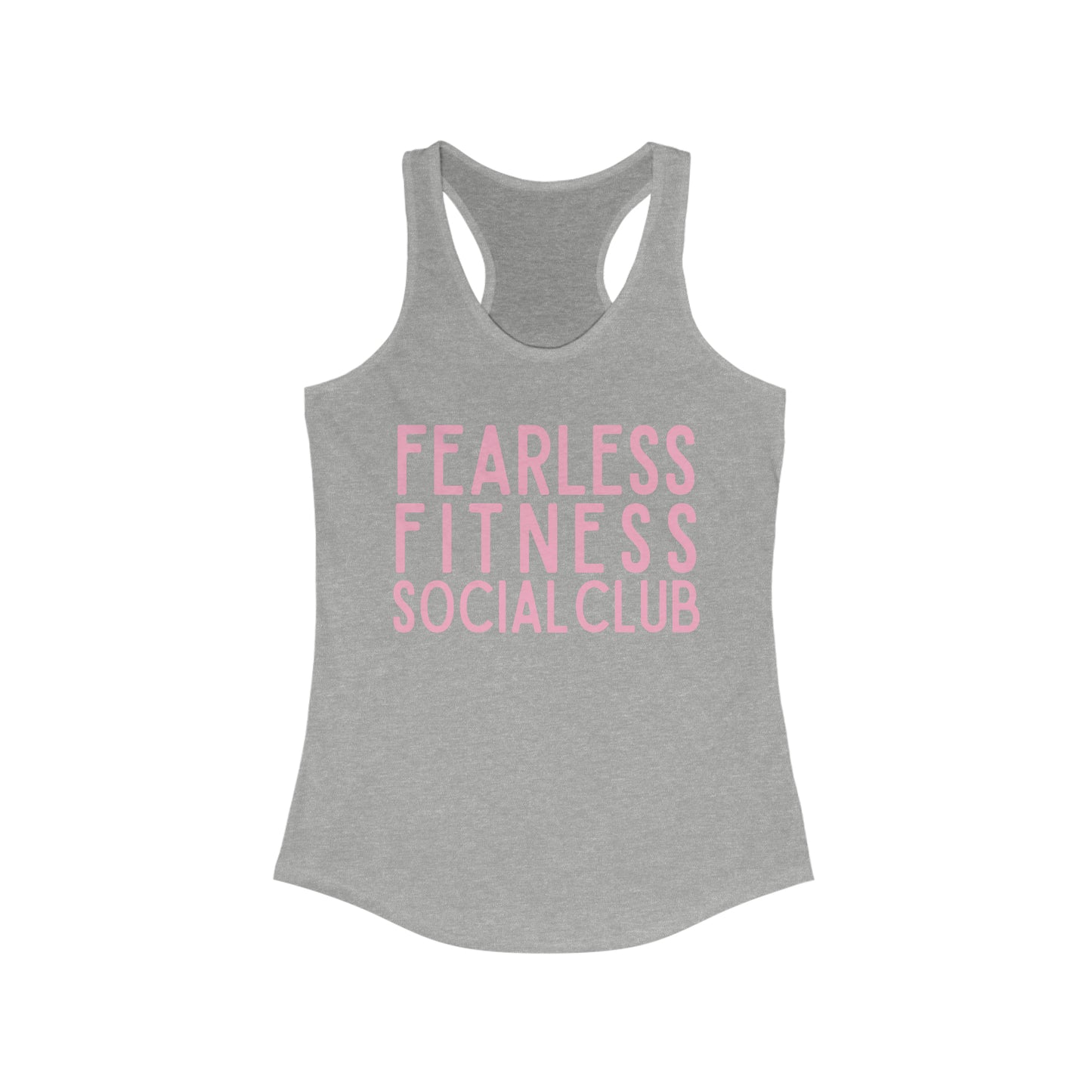 Fearless Fitness Social Club - Racerback Tank