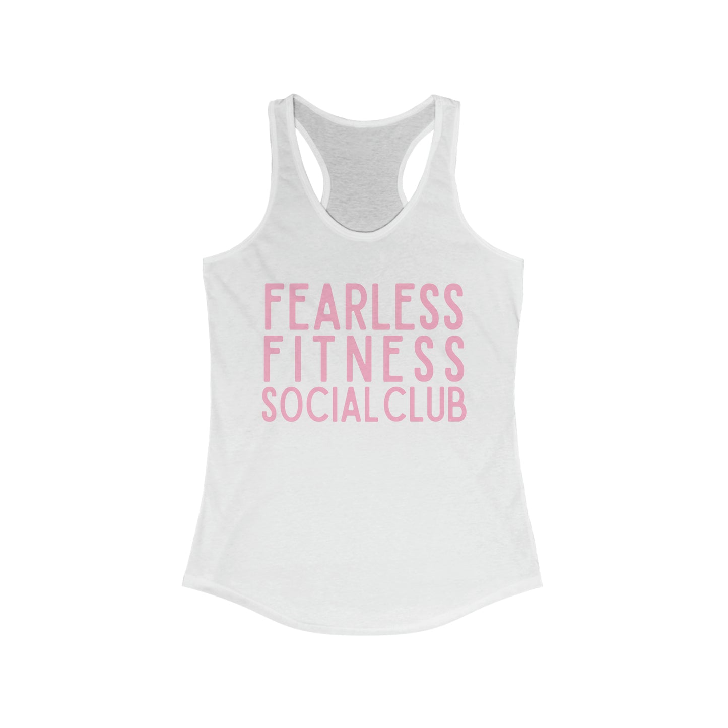 Fearless Fitness Social Club - Racerback Tank