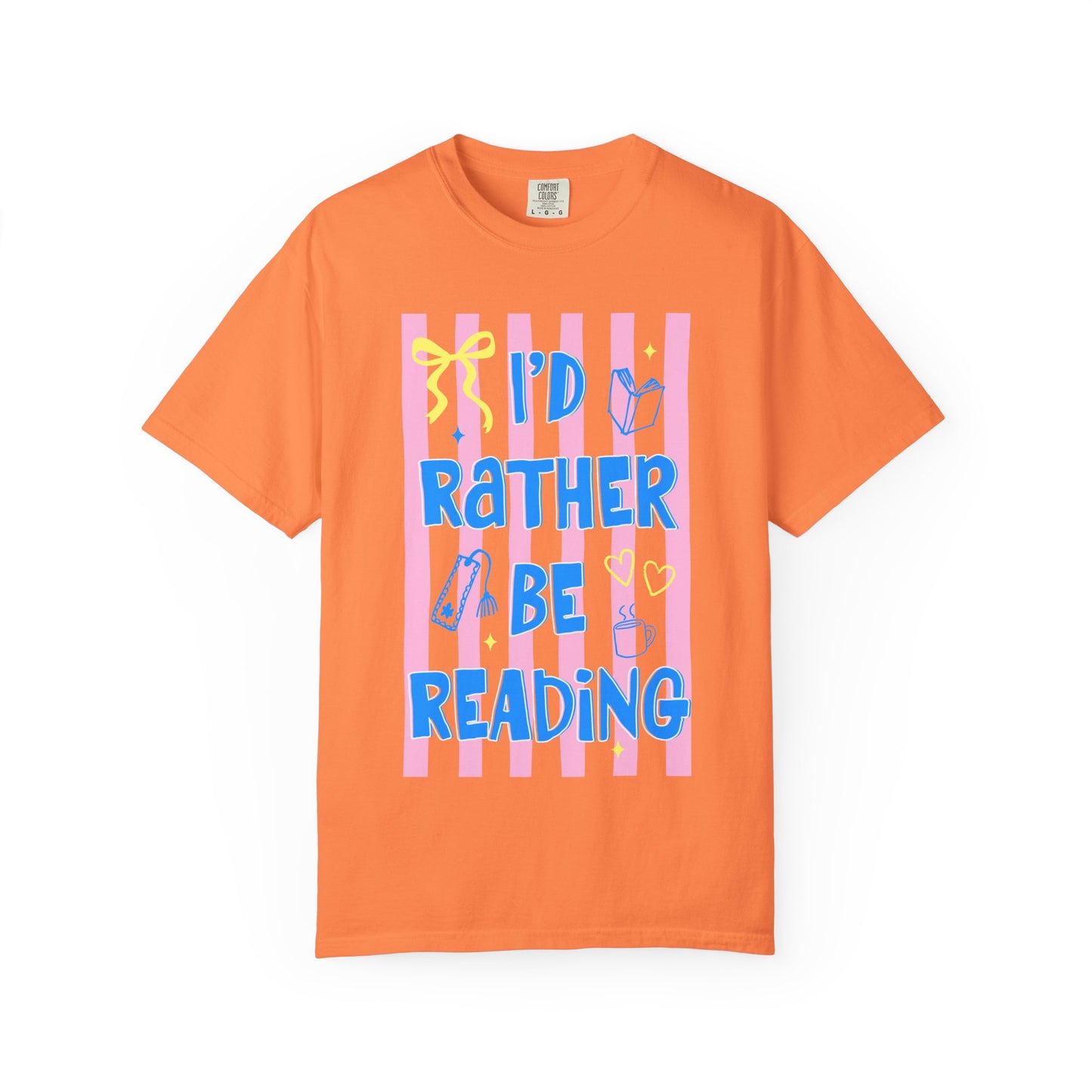I'd Rather Be Reading - T-shirt