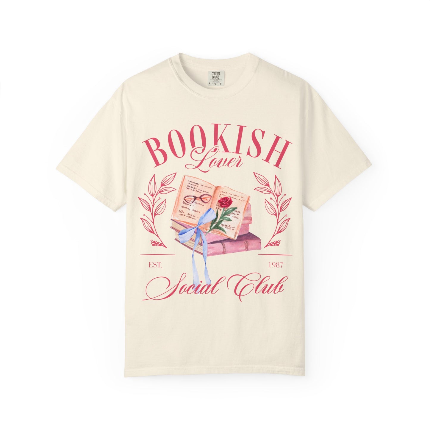 Bookish Lover Social Club - T-shirt