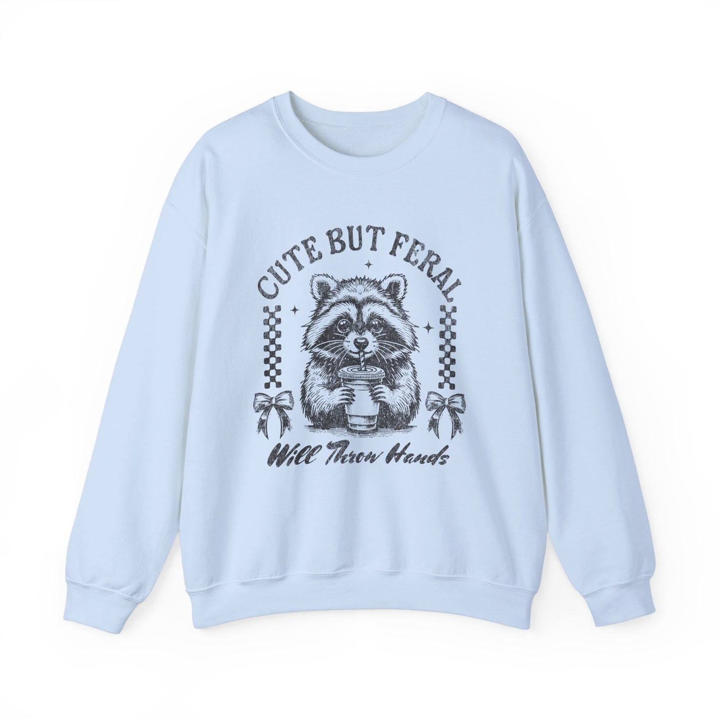 Cute But Feral - Crewneck Sweatshirt