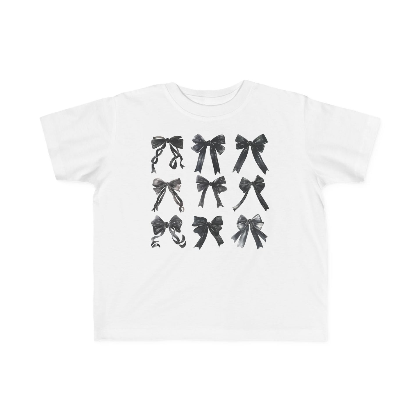 Toddler - Black Bows - T-Shirt