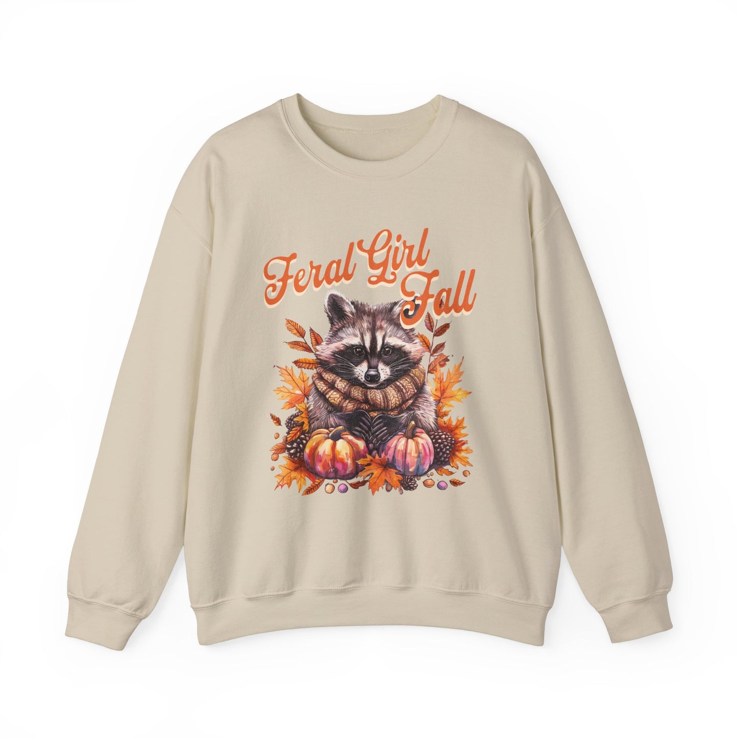 Feral Girl Fall - Crewneck Sweatshirt