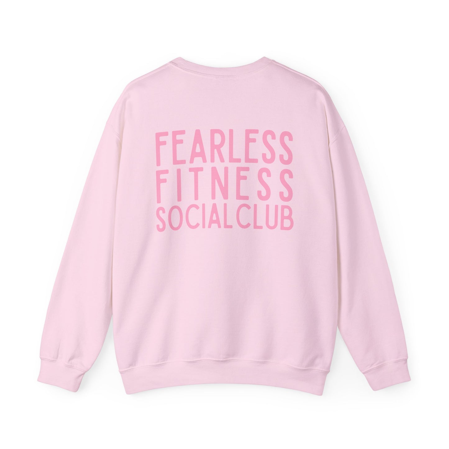 Fearless Fitness Social Club - Crewneck Sweatshirt Pullover
