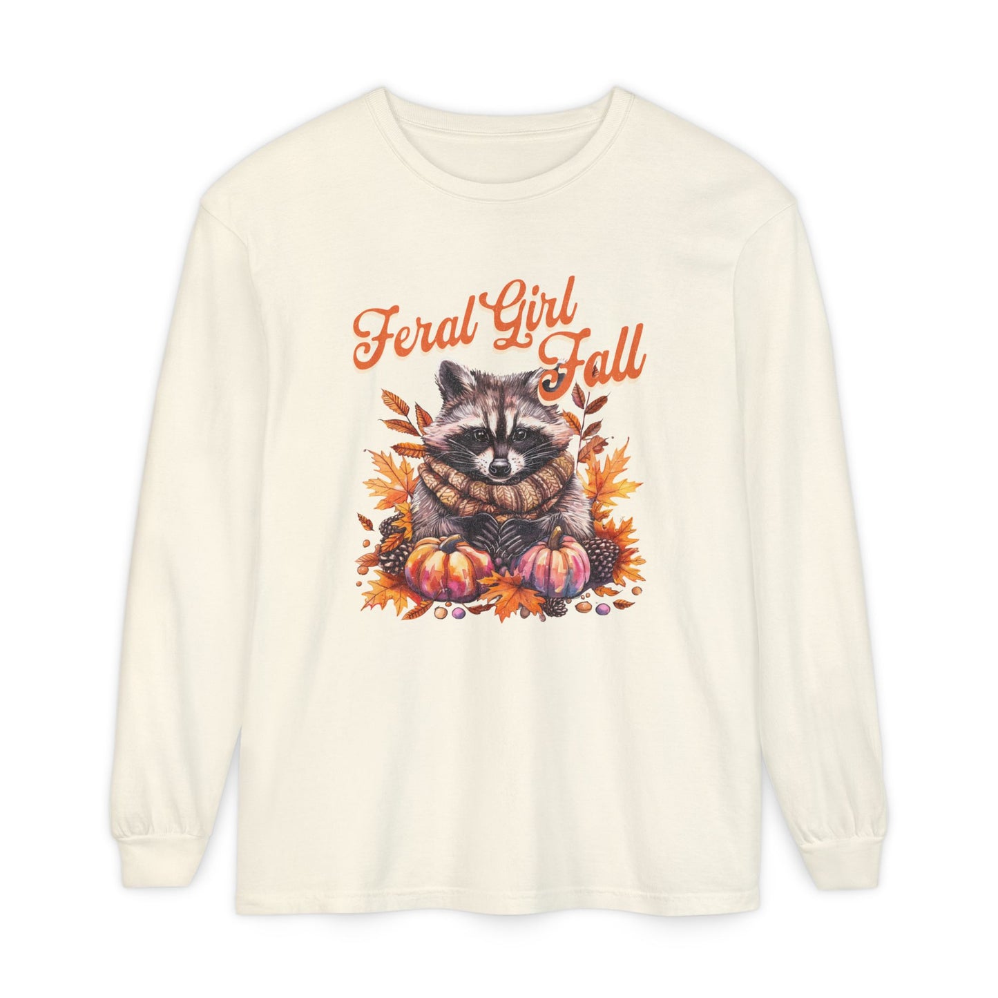 Feral Girl Fall - Long Sleeve T-Shirt