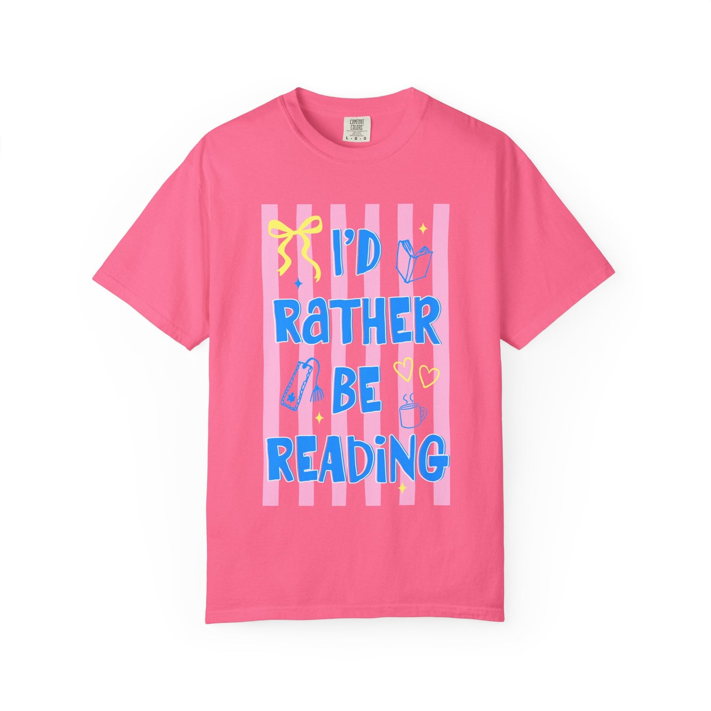 I'd Rather Be Reading - T-shirt