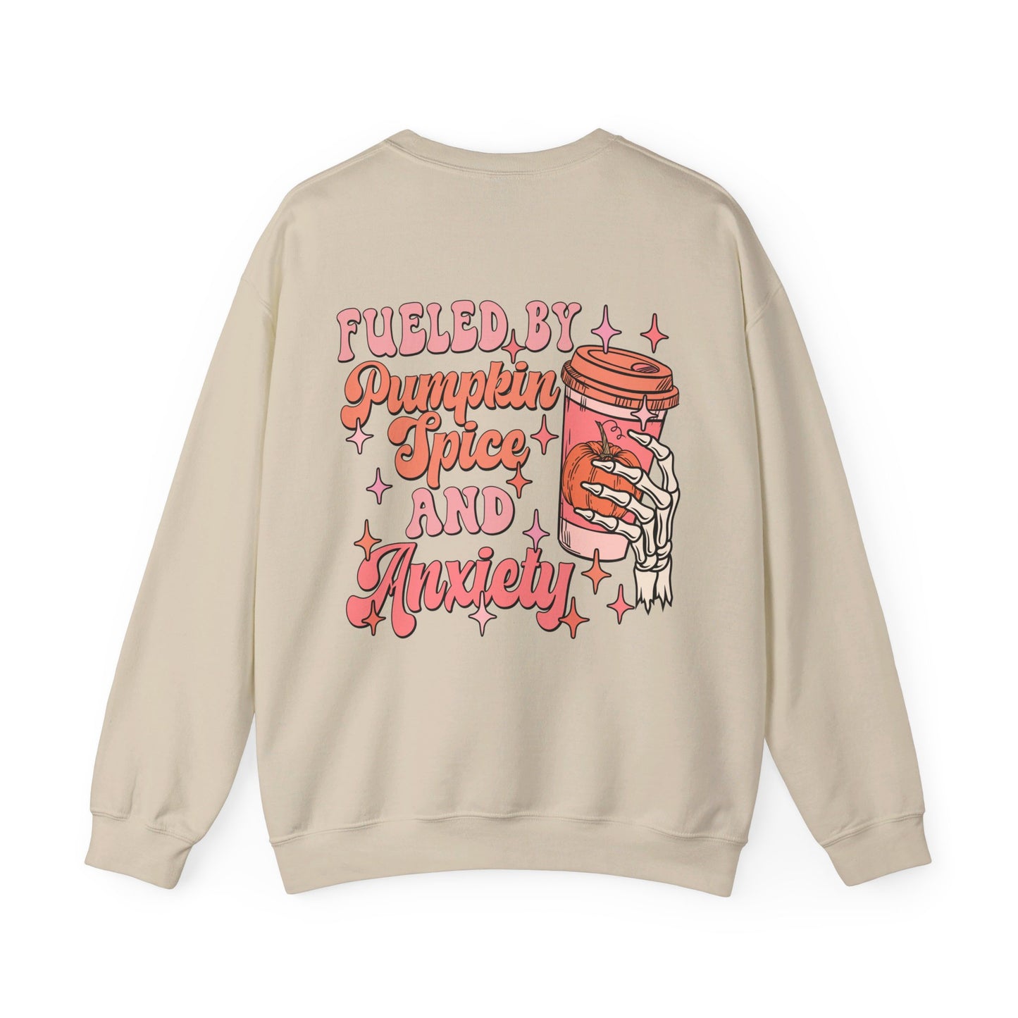 Pumpkin Spice & Anxiety - Crewneck Sweatshirt