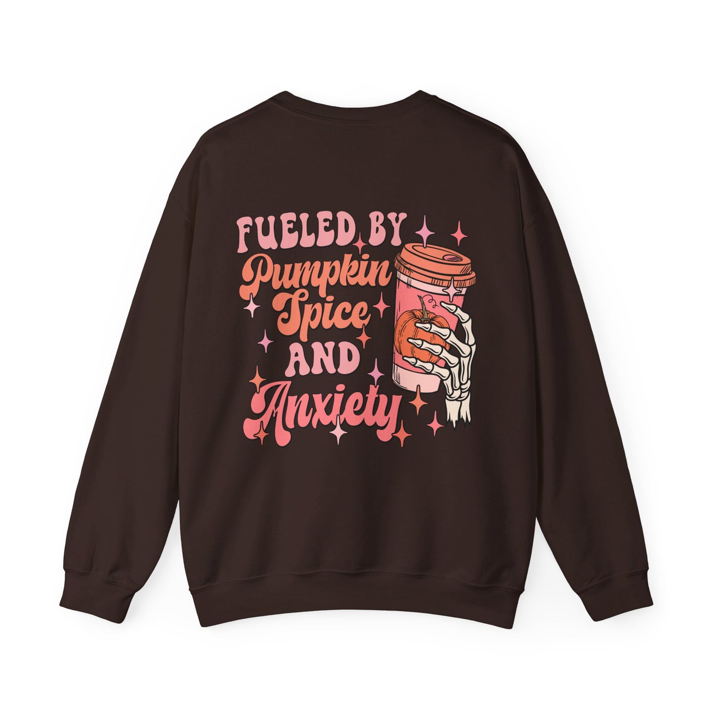 Pumpkin Spice & Anxiety - Crewneck Sweatshirt