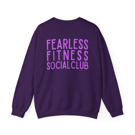 Fearless Fitness Social Club - Crewneck Sweatshirt Pullover