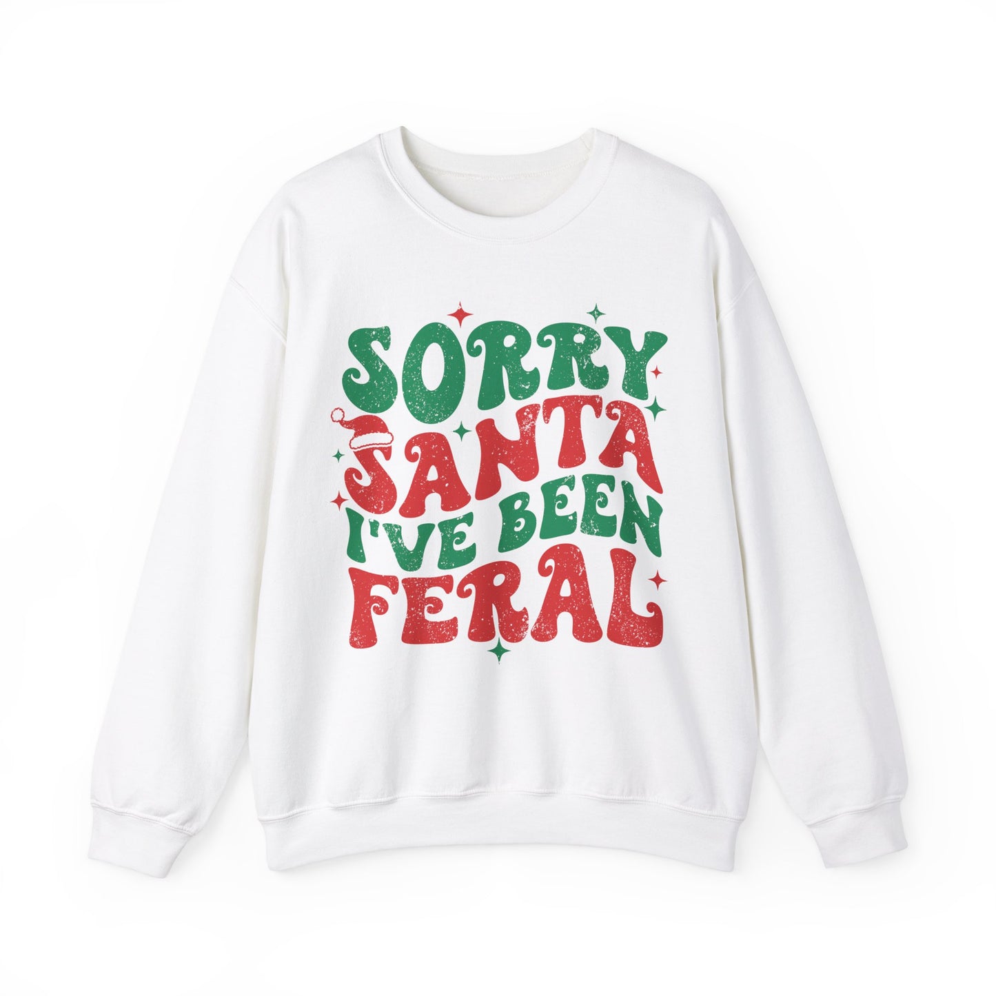 Feral Santa - Crewneck Sweatshirt