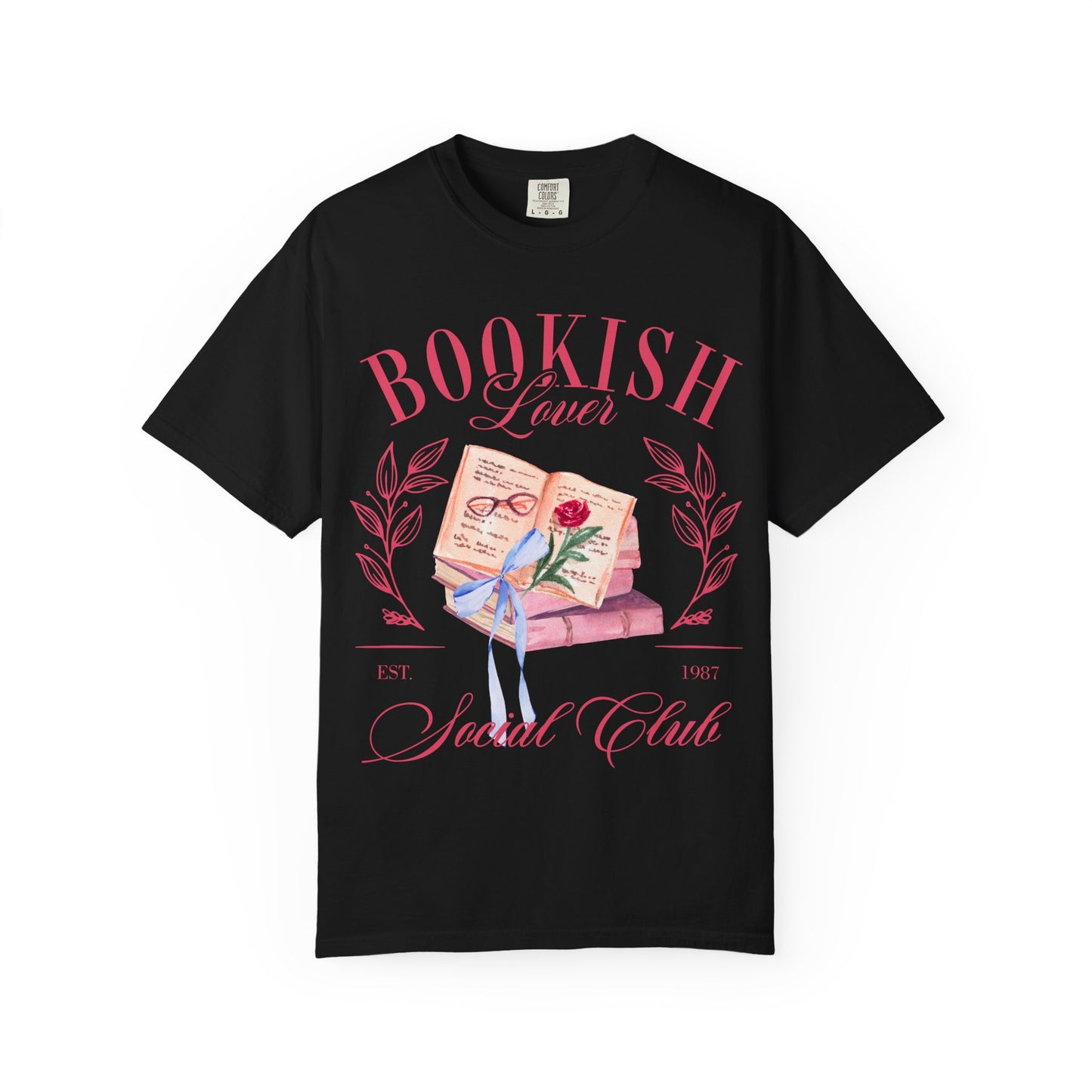 Bookish Lover Social Club - T-shirt
