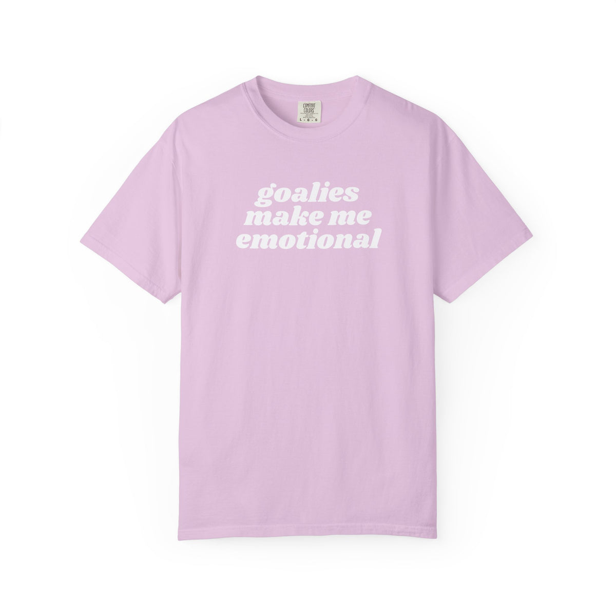 Goalies Make Me Emotional - T-shirt