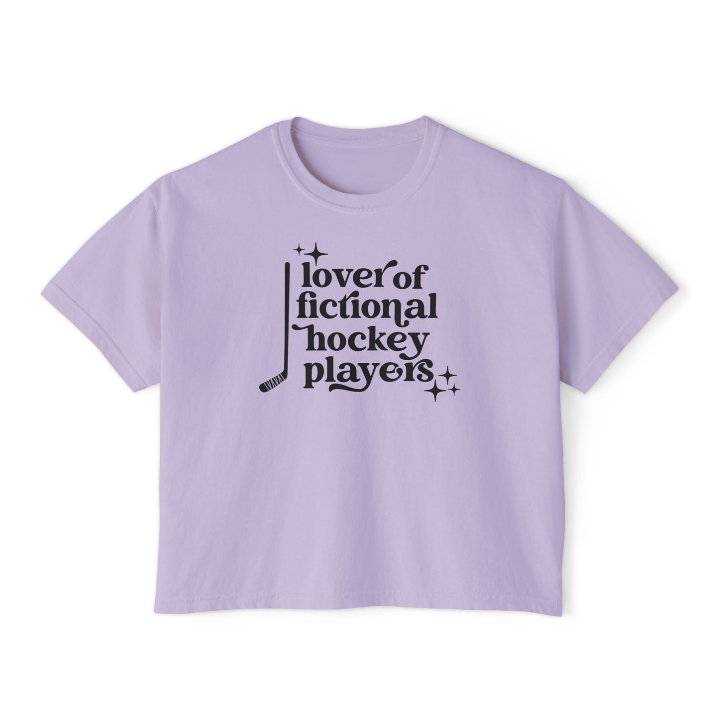 Lover of Fictional Hockey Players - Crop