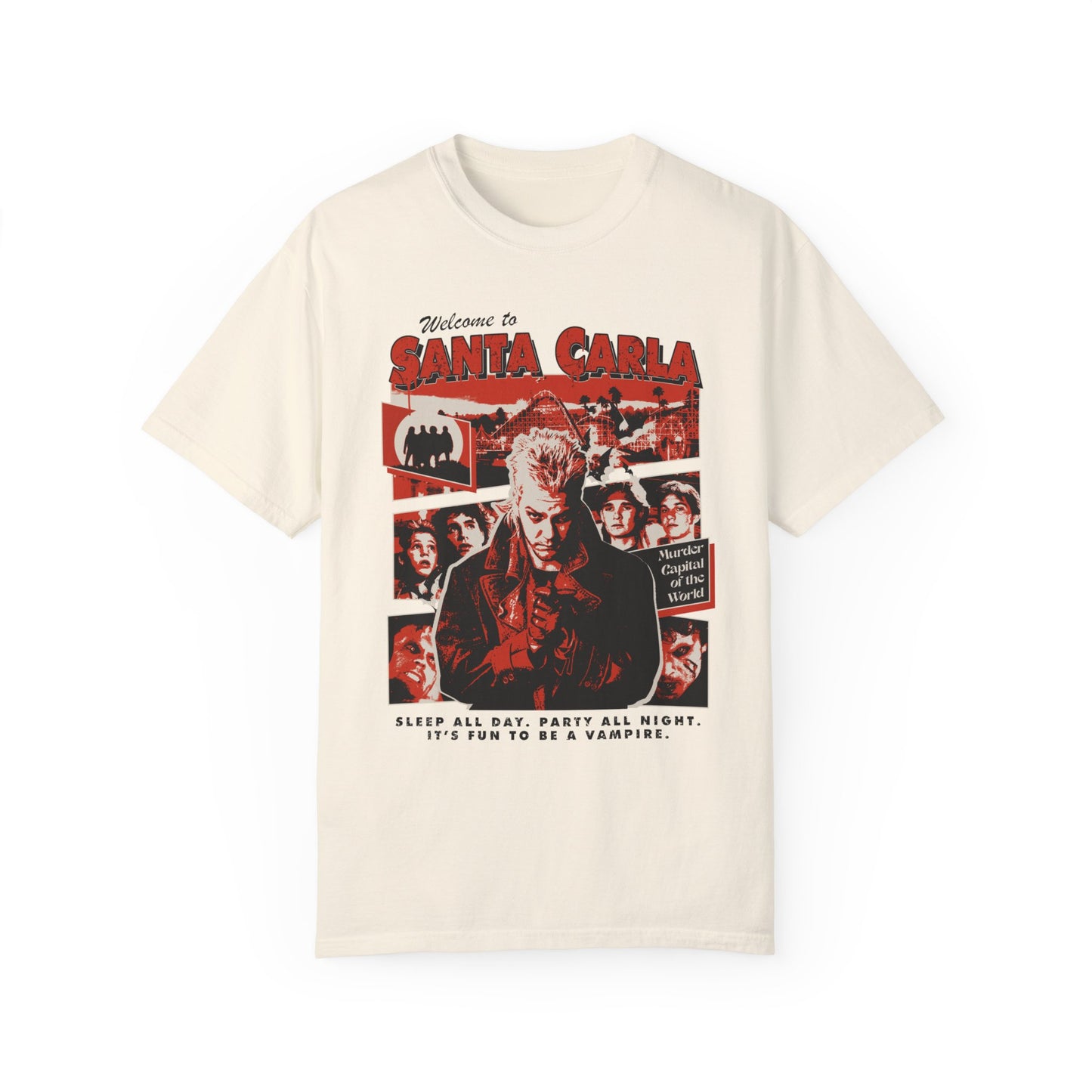 Santa Carla Vampire - Comfort Colors T-shirt