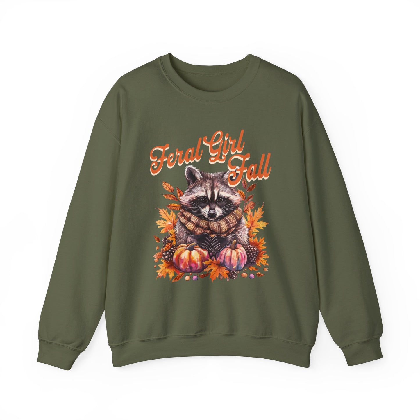 Feral Girl Fall - Crewneck Sweatshirt