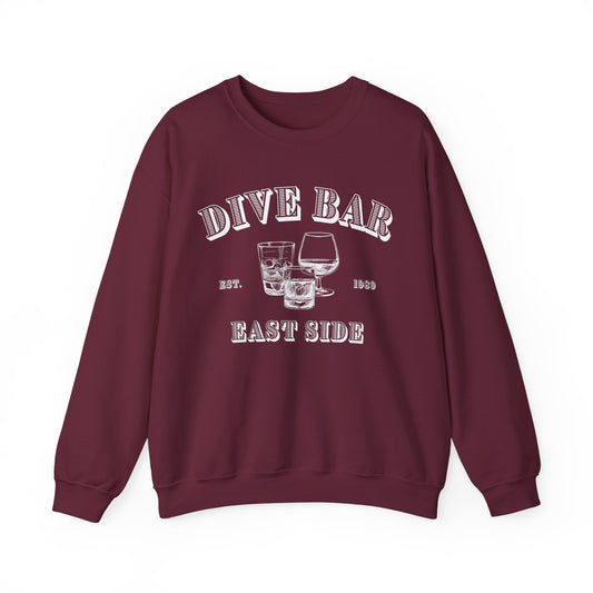 Dive Bar Crewneck Sweatshirt Pullover