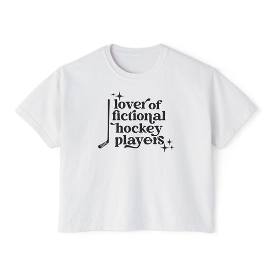 Lover of Fictional Hockey Players - Crop