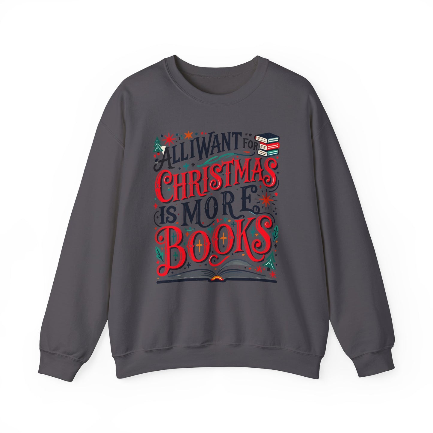 More Books - Crewneck Sweatshirt