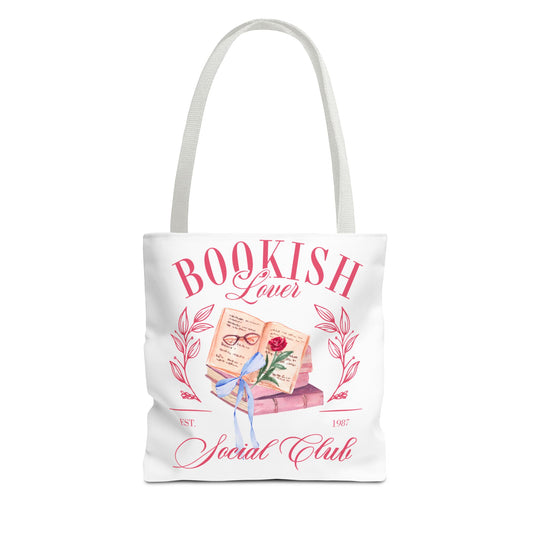Bookish Lover Social Club -Tote Bag