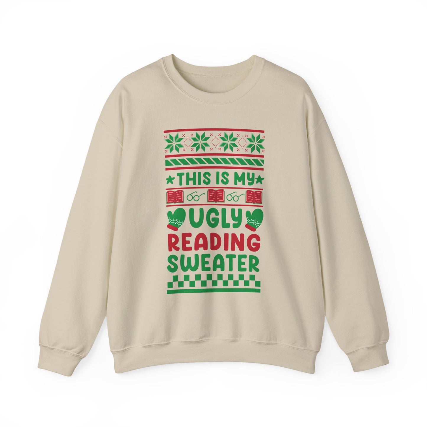 Ugly Reading Sweater - Sweatshirt