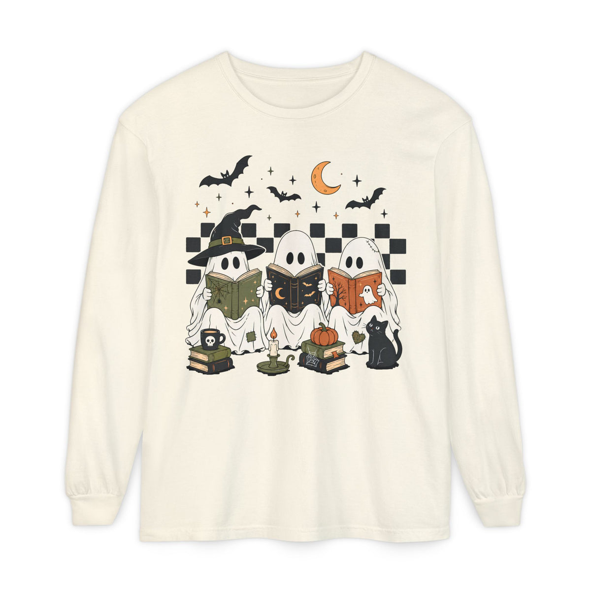 Ghost Book Club - Long Sleeve T-Shirt