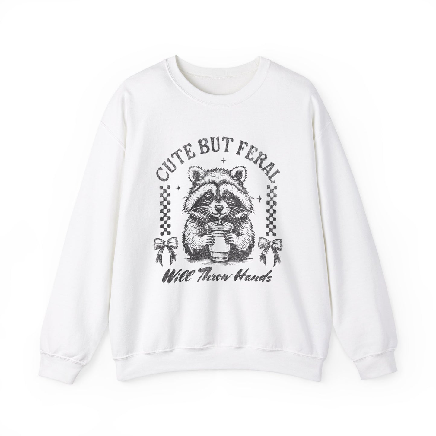 Cute But Feral - Crewneck Sweatshirt