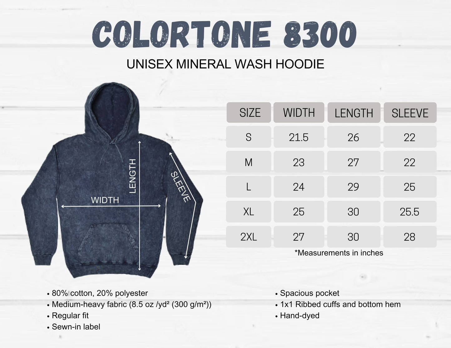 Dark Romance Era 2024 World Tour - Mineral Wash Hoodie