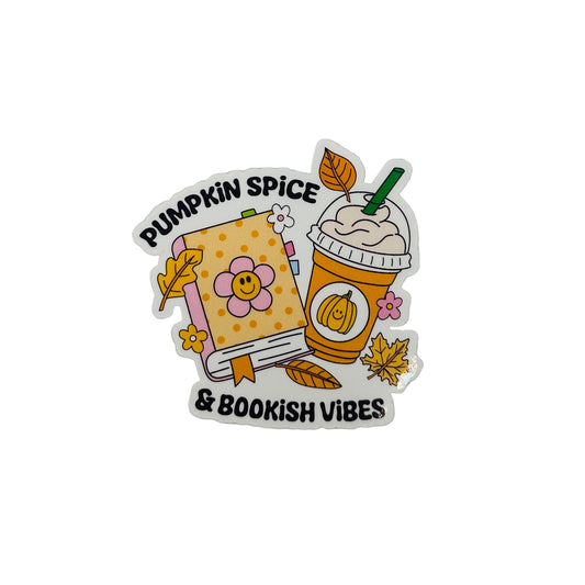 Pumpkin Spice Bookish - Sticker