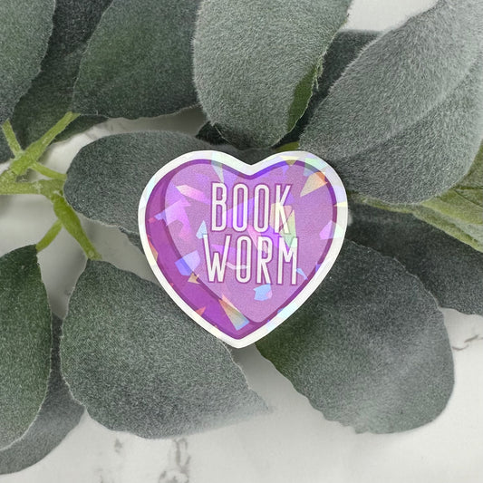 Bookworm Sticker