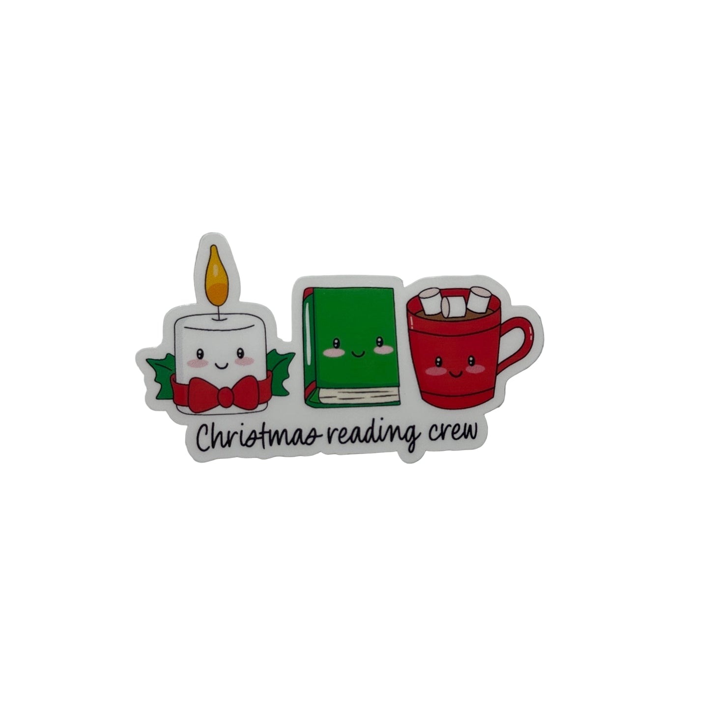Christmas Reading Crew - Sticker