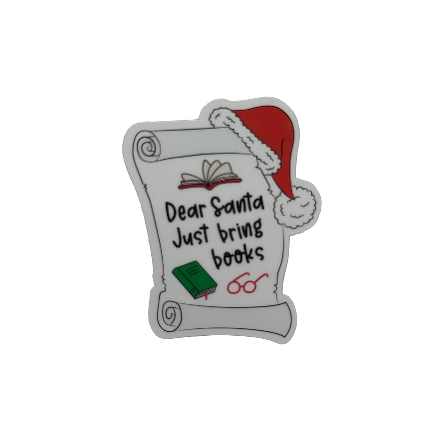 Just Bring Books - Sticker