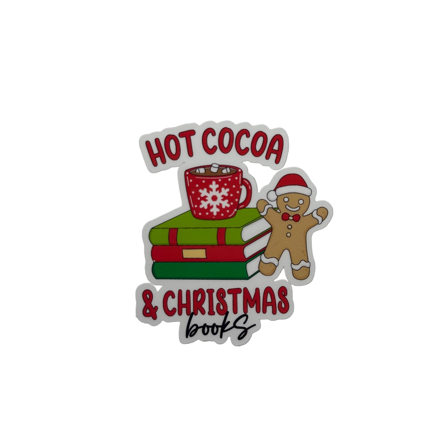 Bookish Christmas - Sticker