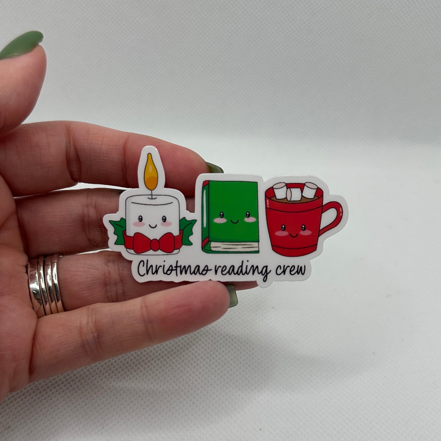 Christmas Reading Crew - Sticker