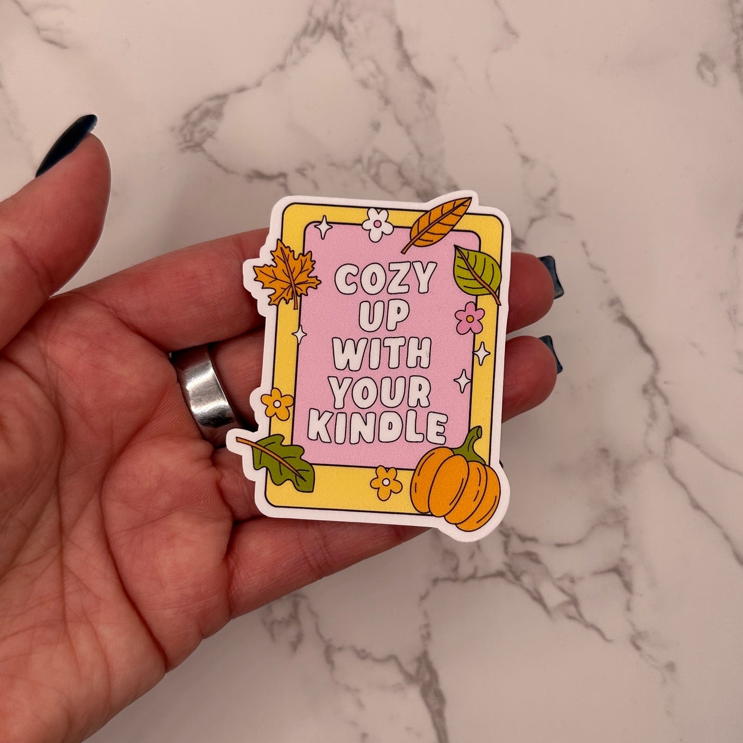 Fall Kindle - Sticker